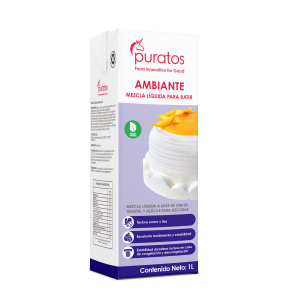 crema de batir ambiante 1 litro puratos