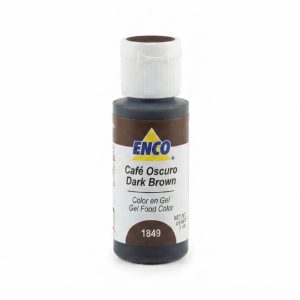 colorante enco cafe oscuro 40g