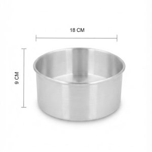 molde para pastel de aluminio n.18